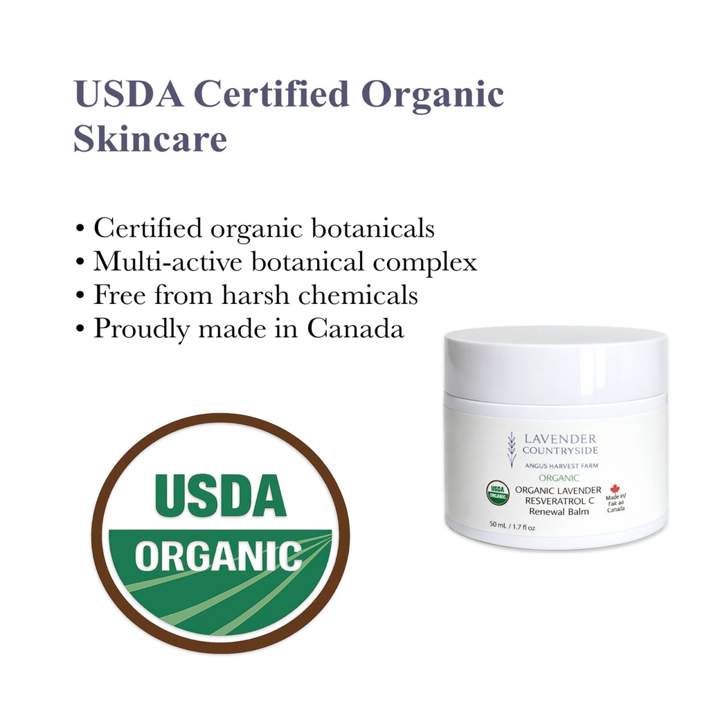 ORGANIC LAVENDER  RESVERATROL C Renewal Balm