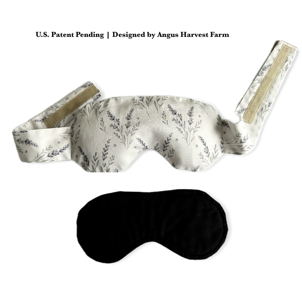Dual-Insert Lavender Eye Mask