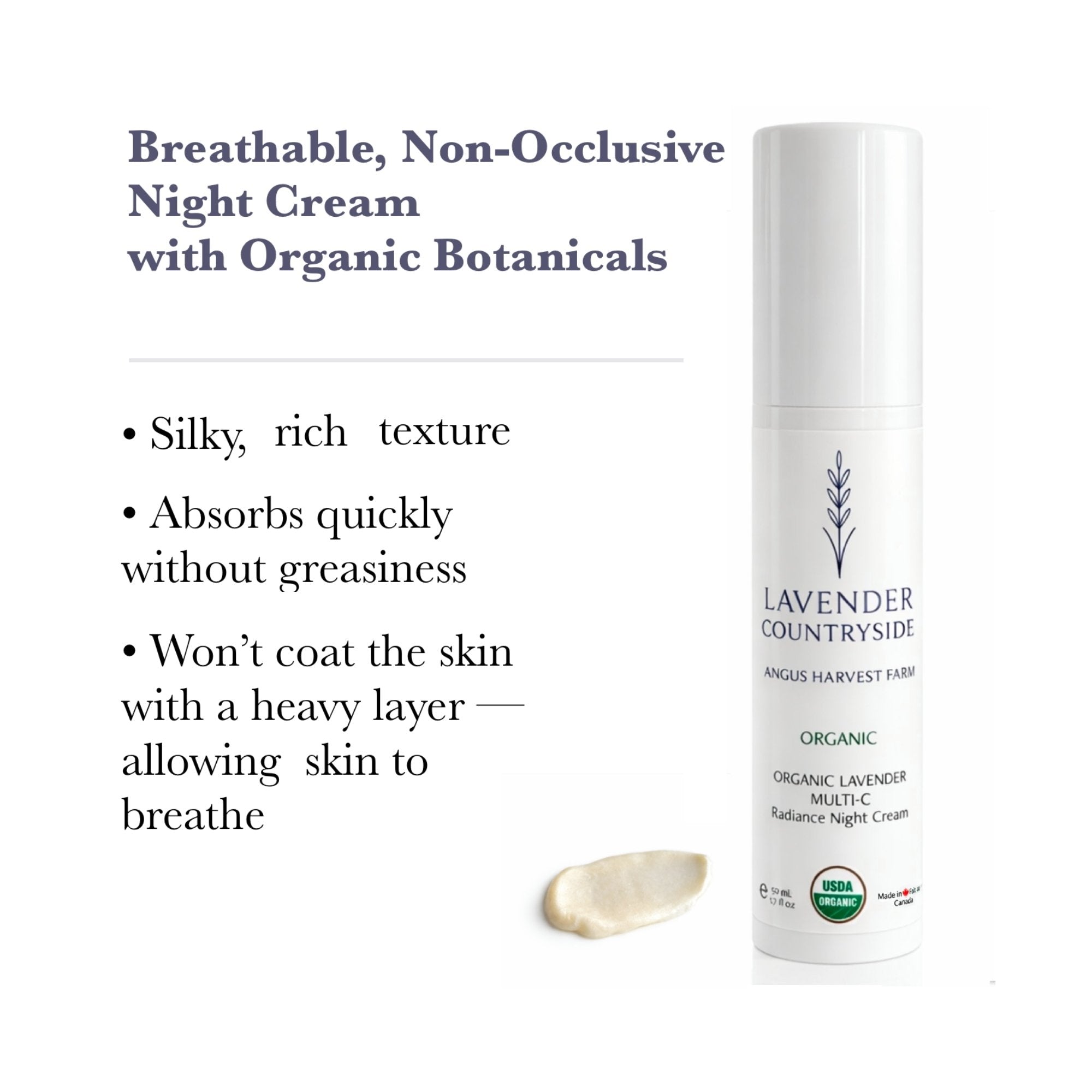 ORGANIC LAVENDER MULTI-C Radiance Night Cream