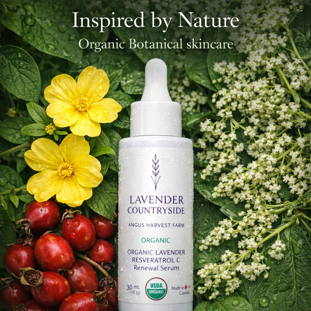 ORGANIC LAVENDER  RESVERATROL C  Renewal Serum