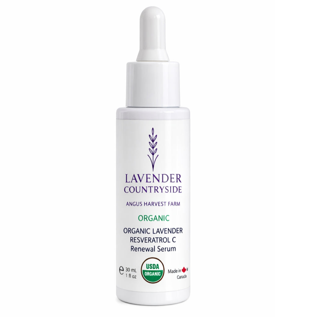 ORGANIC LAVENDER  RESVERATROL C  Renewal Serum